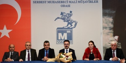 Vergi Haftası’nda Defterdarlık Heyeti SMMMO Konuğuydu